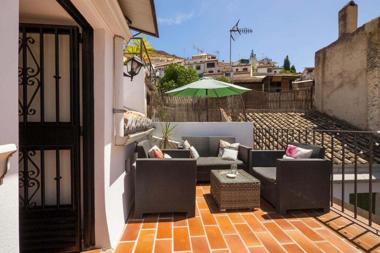 Coqueto Apartamento Duplex Con Terraza Privada Y Parking Granada Buitenkant foto