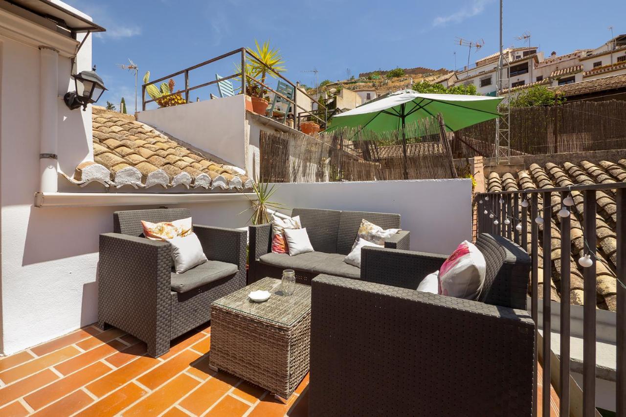 Coqueto Apartamento Duplex Con Terraza Privada Y Parking Granada Buitenkant foto